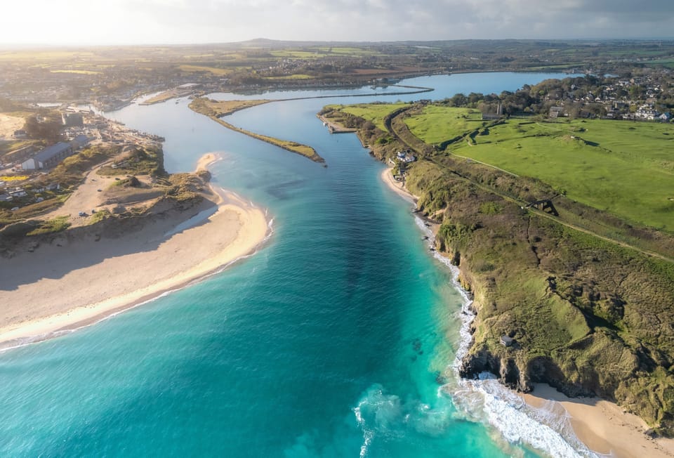Where river meets sea, Hayle Estuary is a peaceful haven for wildlife, sunsets, and coastal strolls
