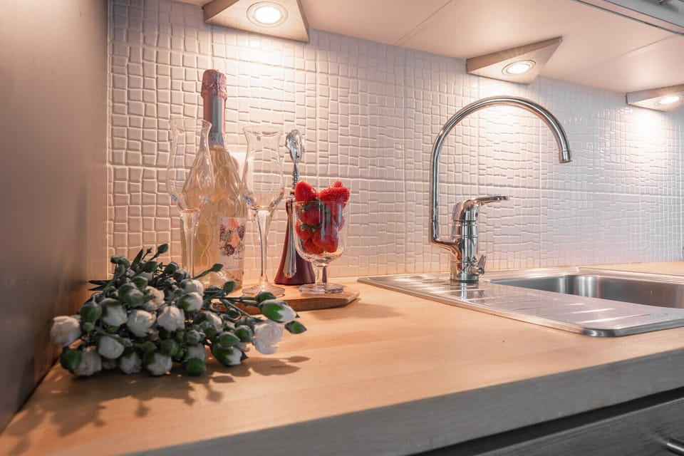 Enjoy a fully equipped modern kitchen with everything you need for home-cooked meals.