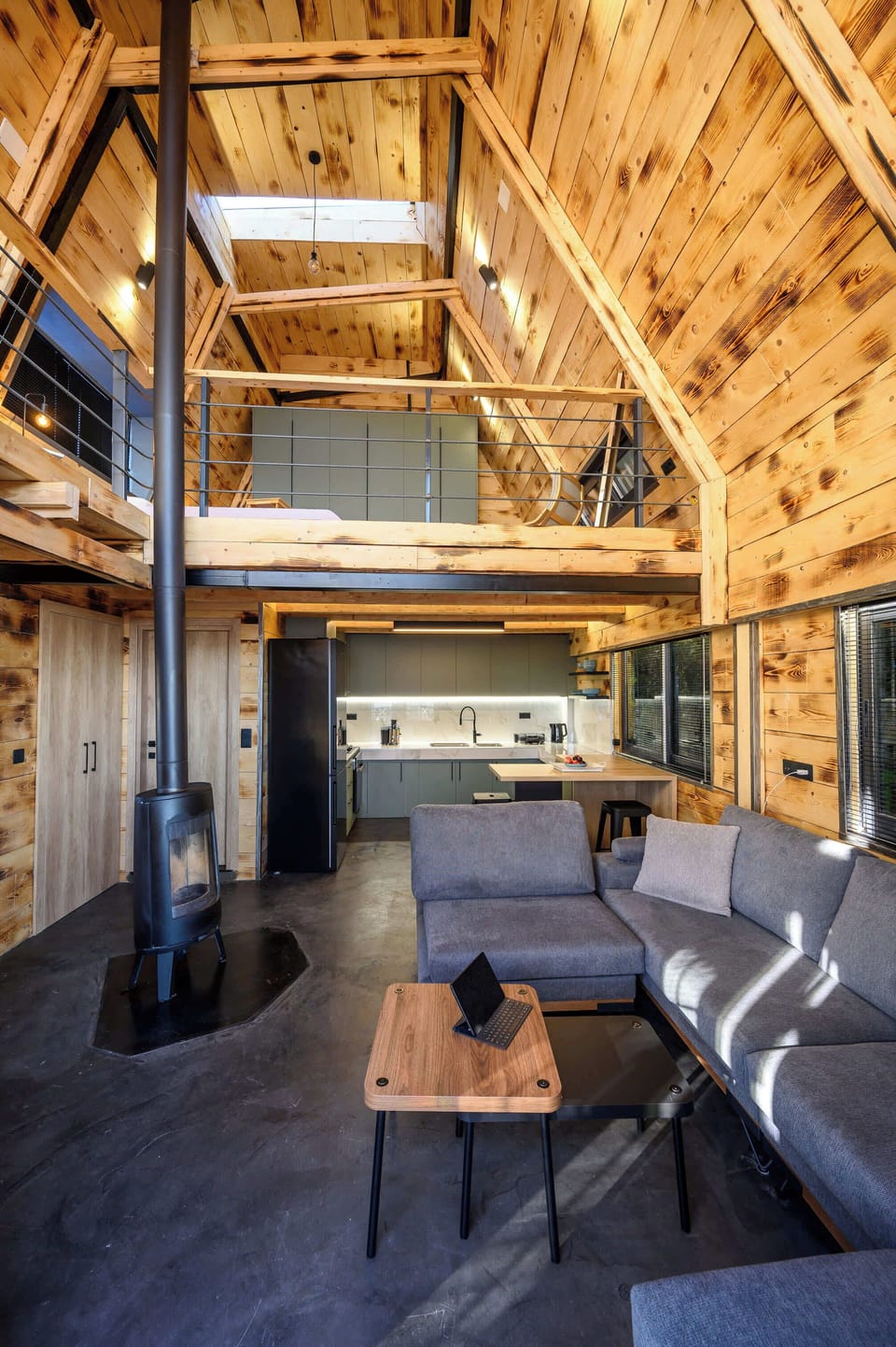 Interior setting of the property