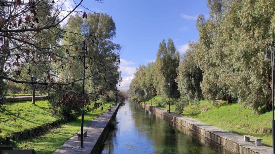 The Springs of Agios Floros are 5 km away,