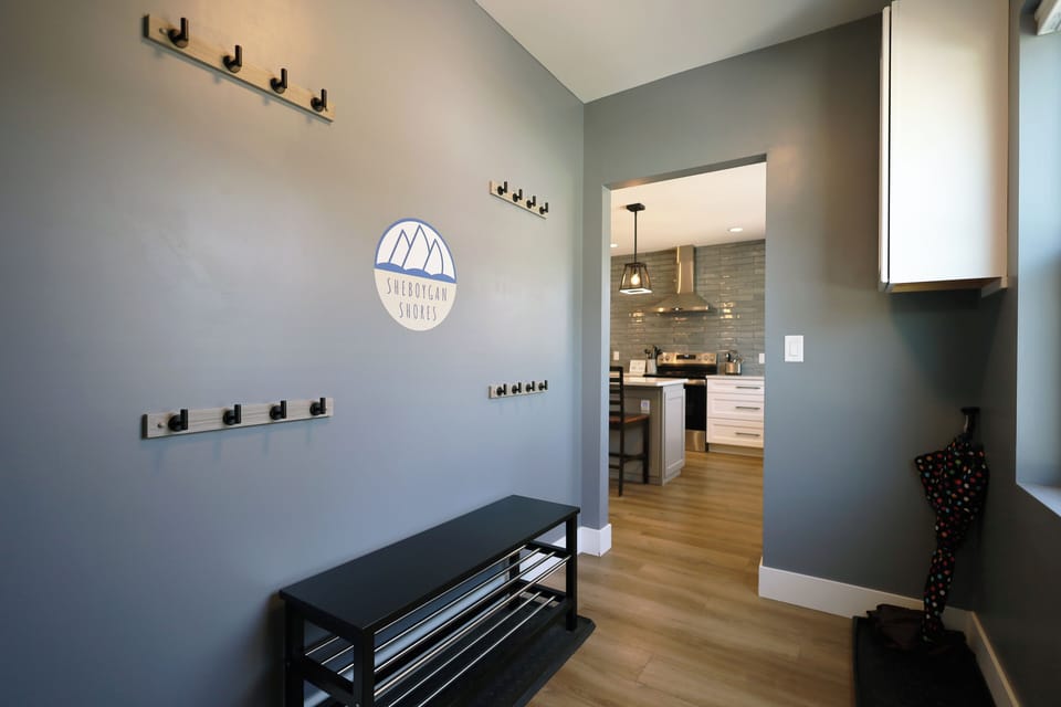 Sheboygan Shores mud room.