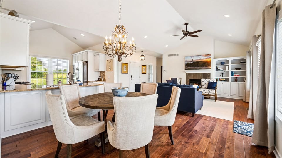 Open floor plan perfect for entertaining.