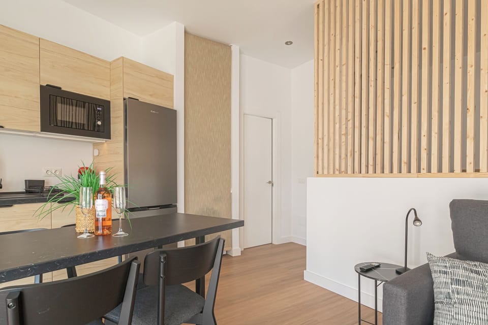 Kitchen and dining area
