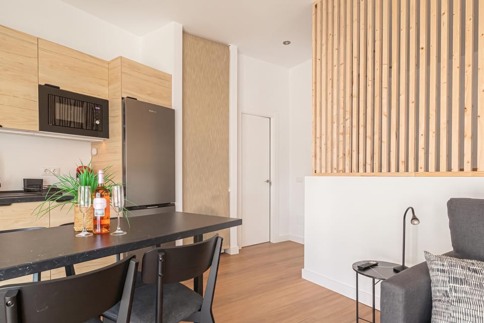Kitchen and dining area
