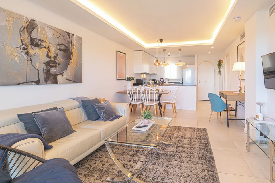 Living and dining room