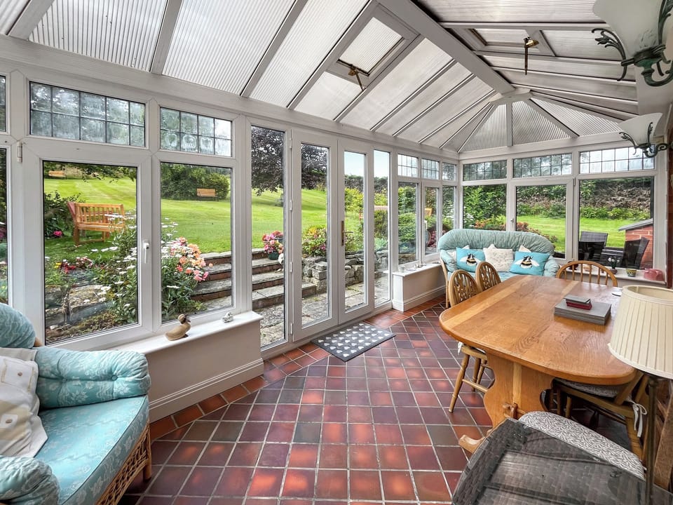 Sun room | Henfaes Bach - Llandernog Retreats, Nannerch, near Clwydian Range