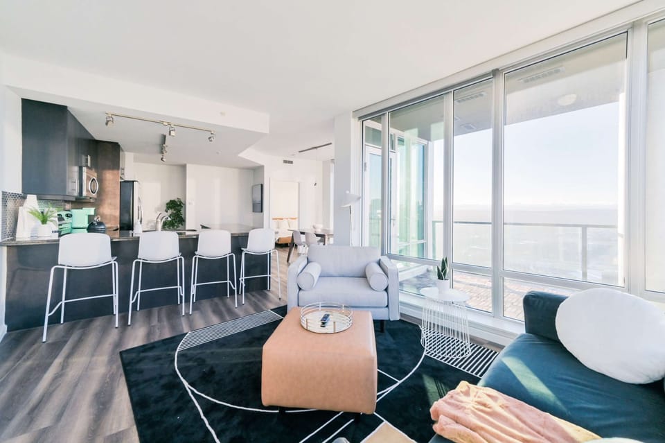 Floor-to-ceiling windows that steal the show