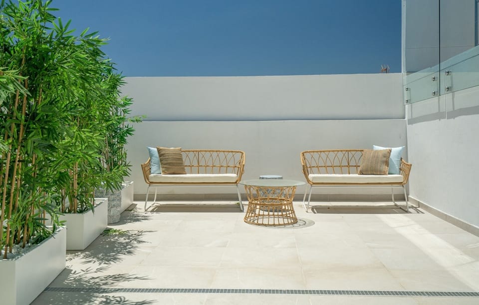 Roof top terrace