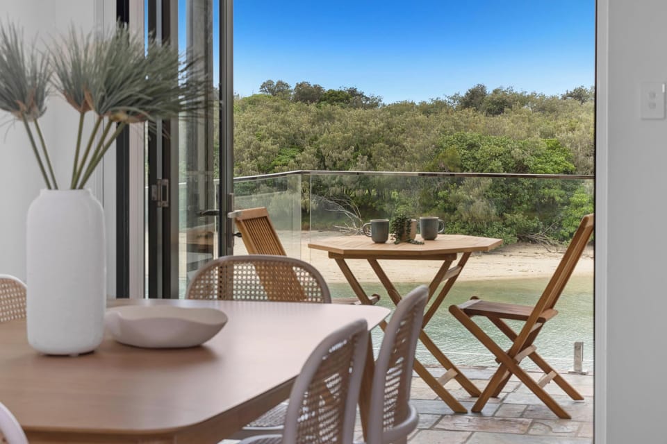 Enjoy your morning coffee or evening wine with tranquil water views.