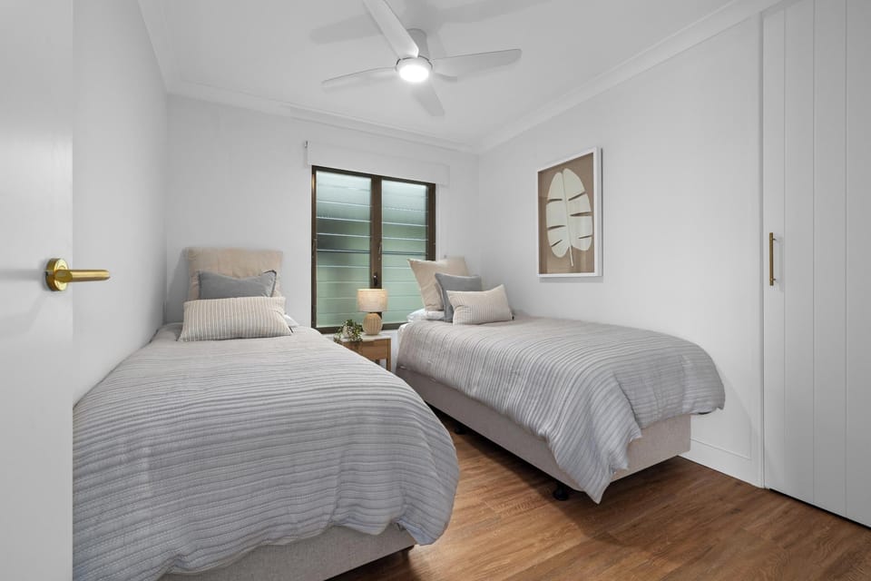 Comfortable twin beds, perfect for friends, kids, or extra guests.