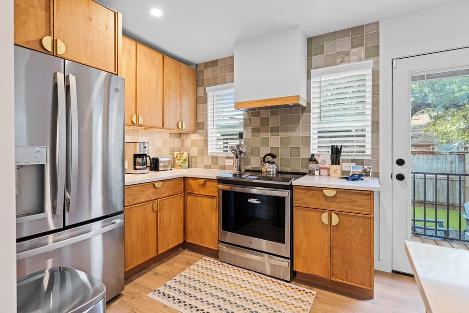 Cook up a storm in our fully equipped kitchen.