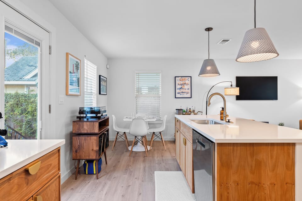 Modern, contemporary design.