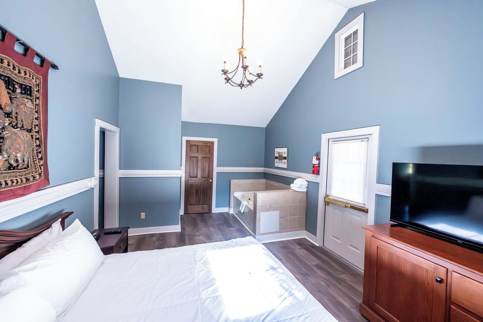 Wake up refreshed with room to unpack and relax.