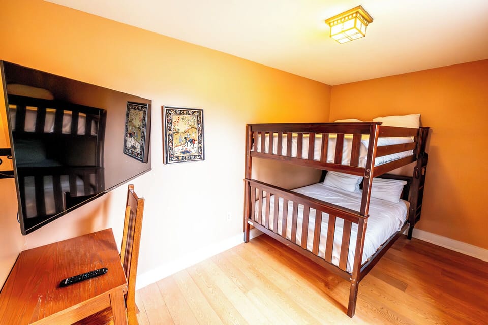 Tuck the kids in for cozy bunk-bed sleepovers.