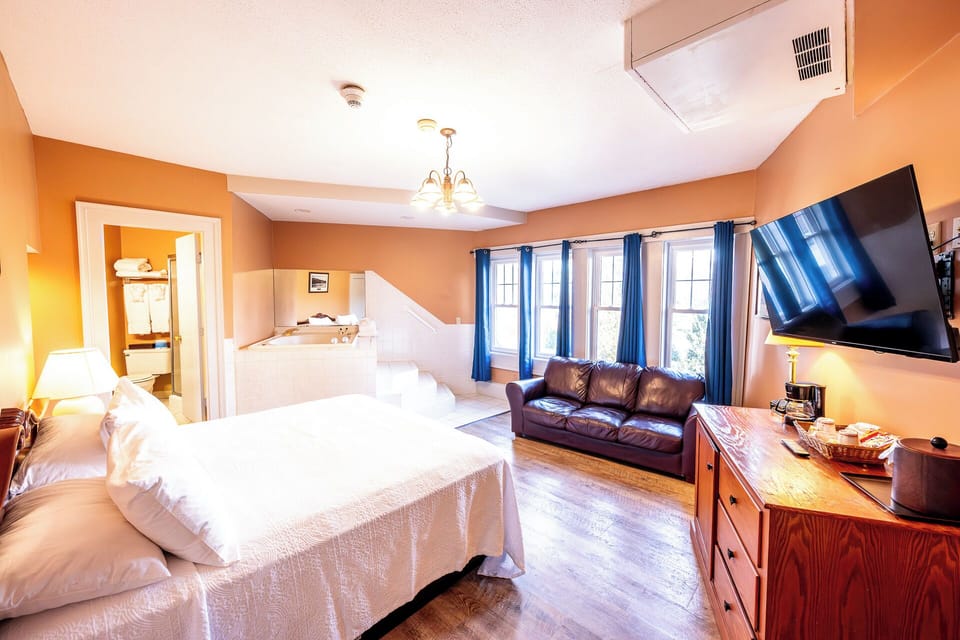Step into a bright suite designed for easy, relaxing stays.
