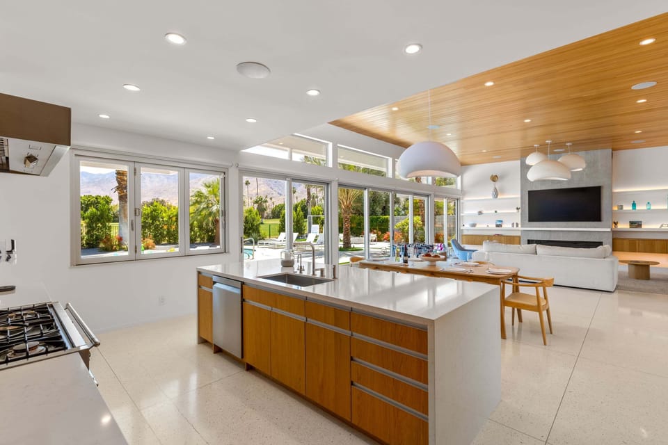Impeccable mid-century modern kitchen