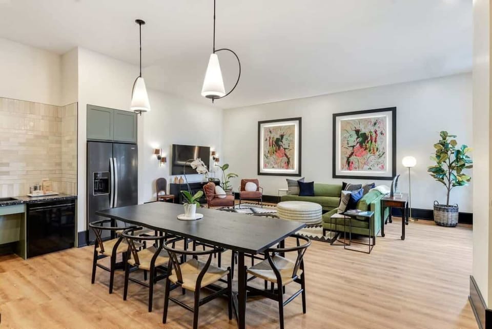 Unit 1: Dining Area | Single-Level Layout | Adjacent to Kitchen | Indoor Dining Table