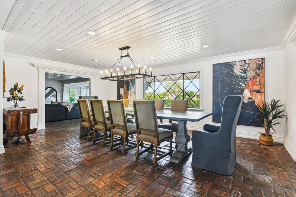 Main House Dining Room | Large Table for Group Meals
