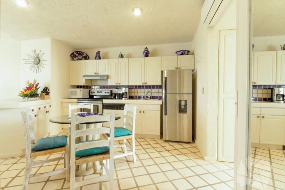 Practical kitchen for cooking at home