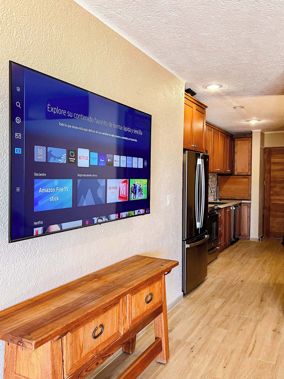 Smart TV and entertainment await in your condo.