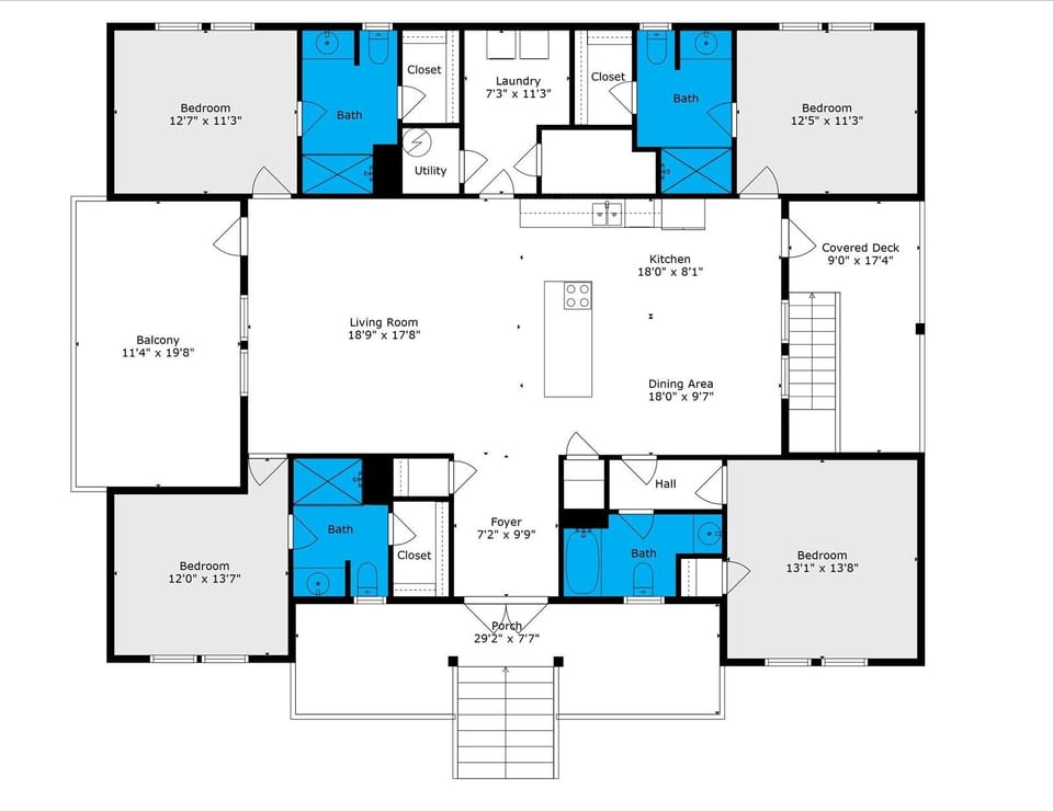 House, 4 Bedrooms | Floor plan