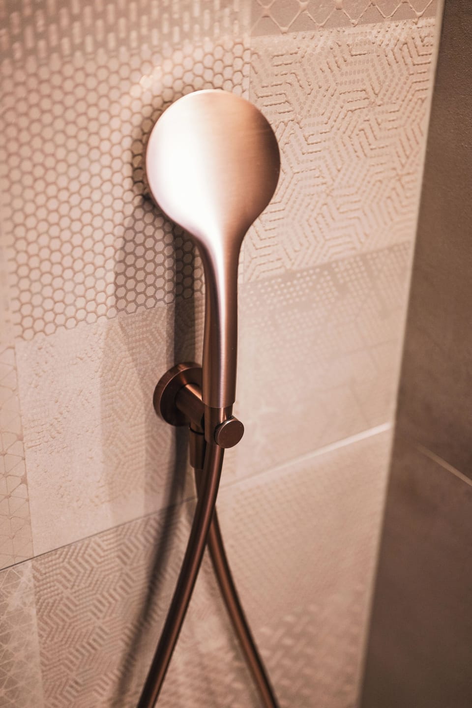 Separate tub and shower, hair dryer, bathrobes, slippers