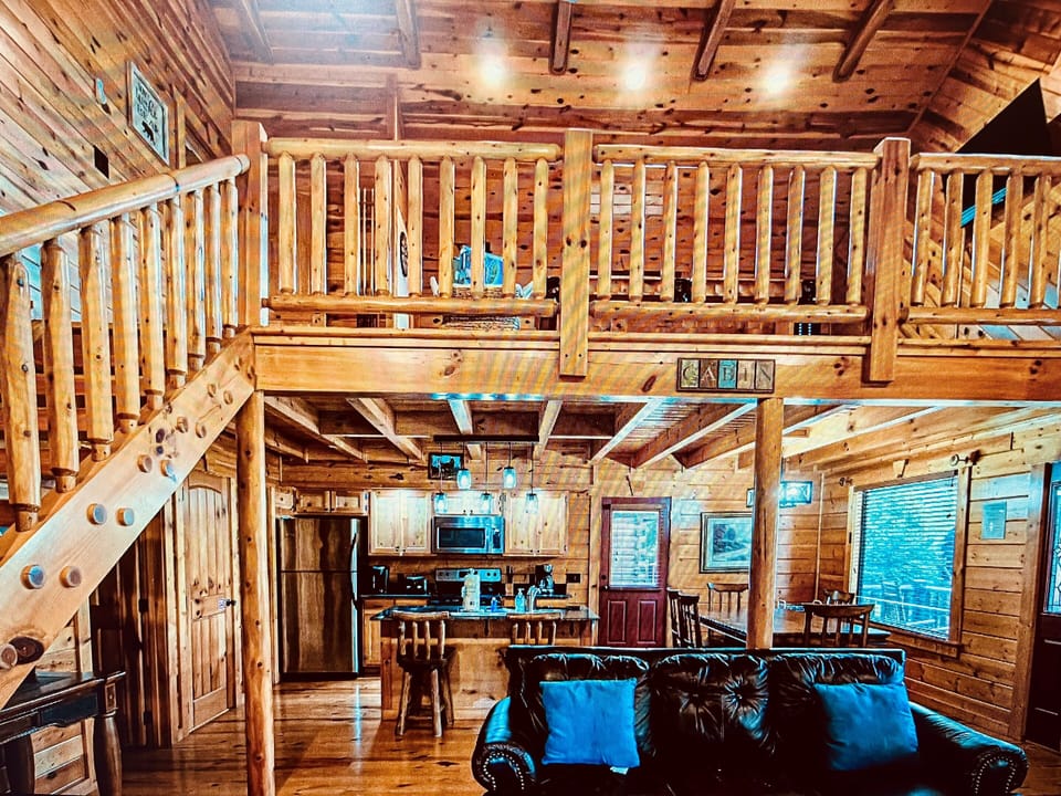Game room in loft