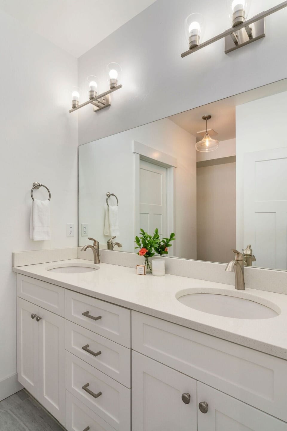 Master Bathroom with Double Sink Vanity