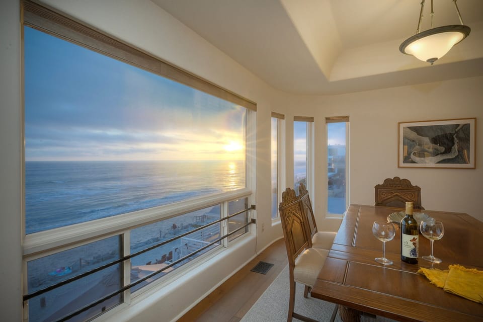 Unwind while taking in the sunsete