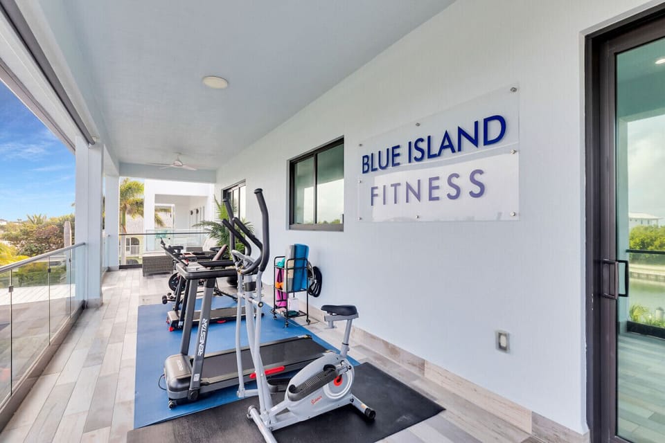 Fitness Area with Ocean view