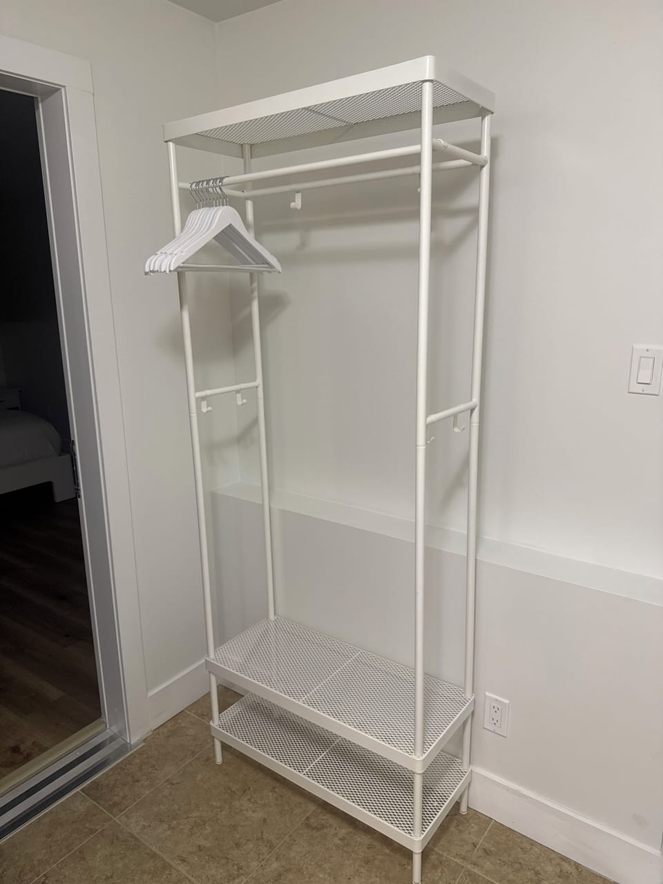Hanger and shoe rack 
