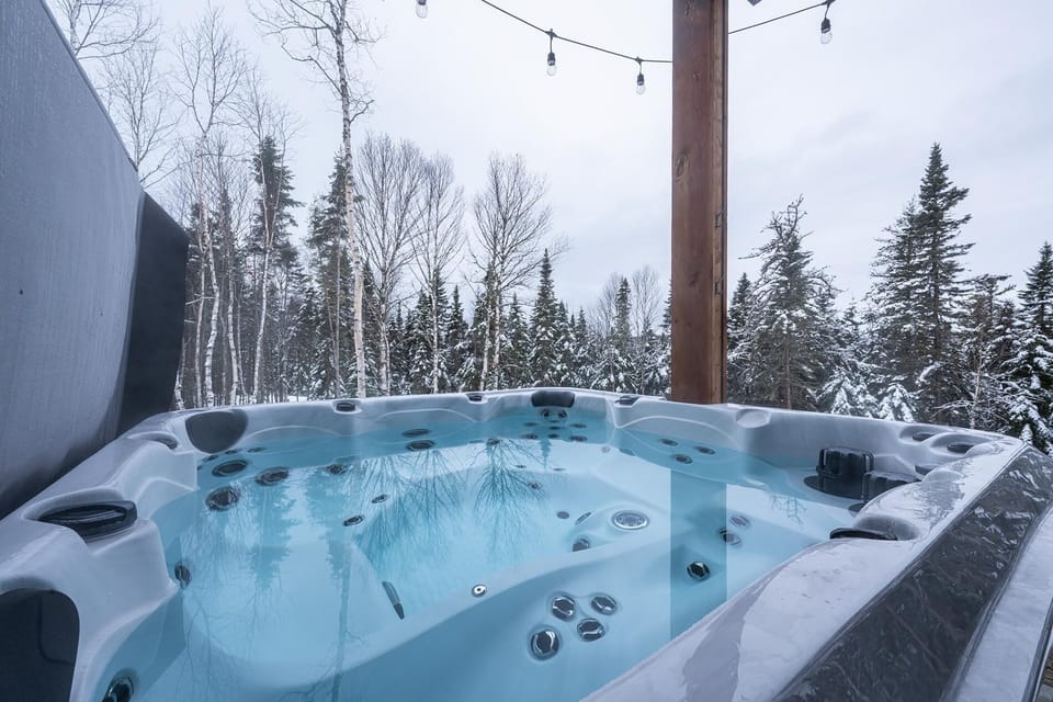 Soak in the warmth, and let the winter wonderland surround you.
