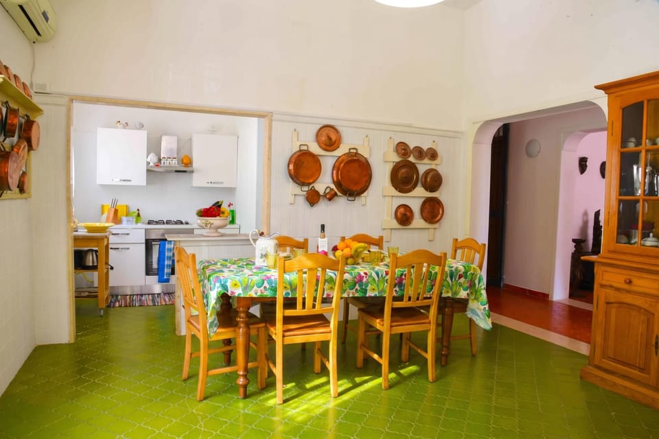Kitchen and dining area