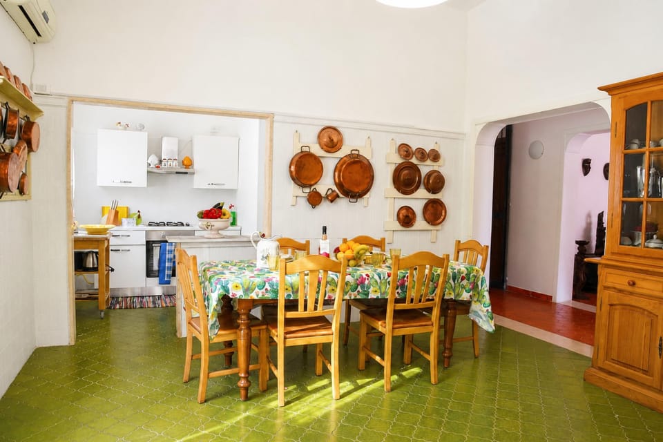Kitchen and dining area