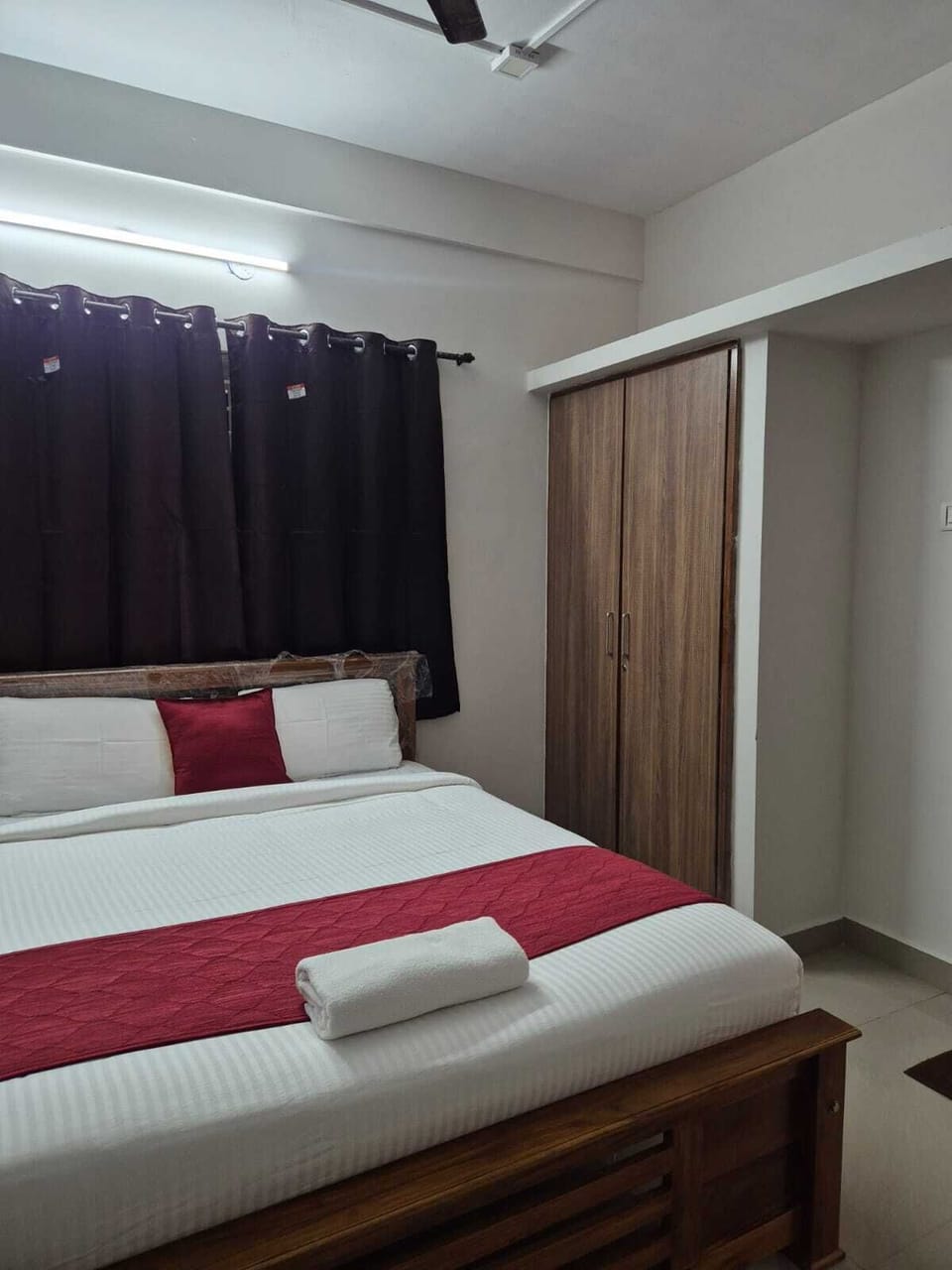 Premium bedding, memory foam beds, individually furnished, soundproofing