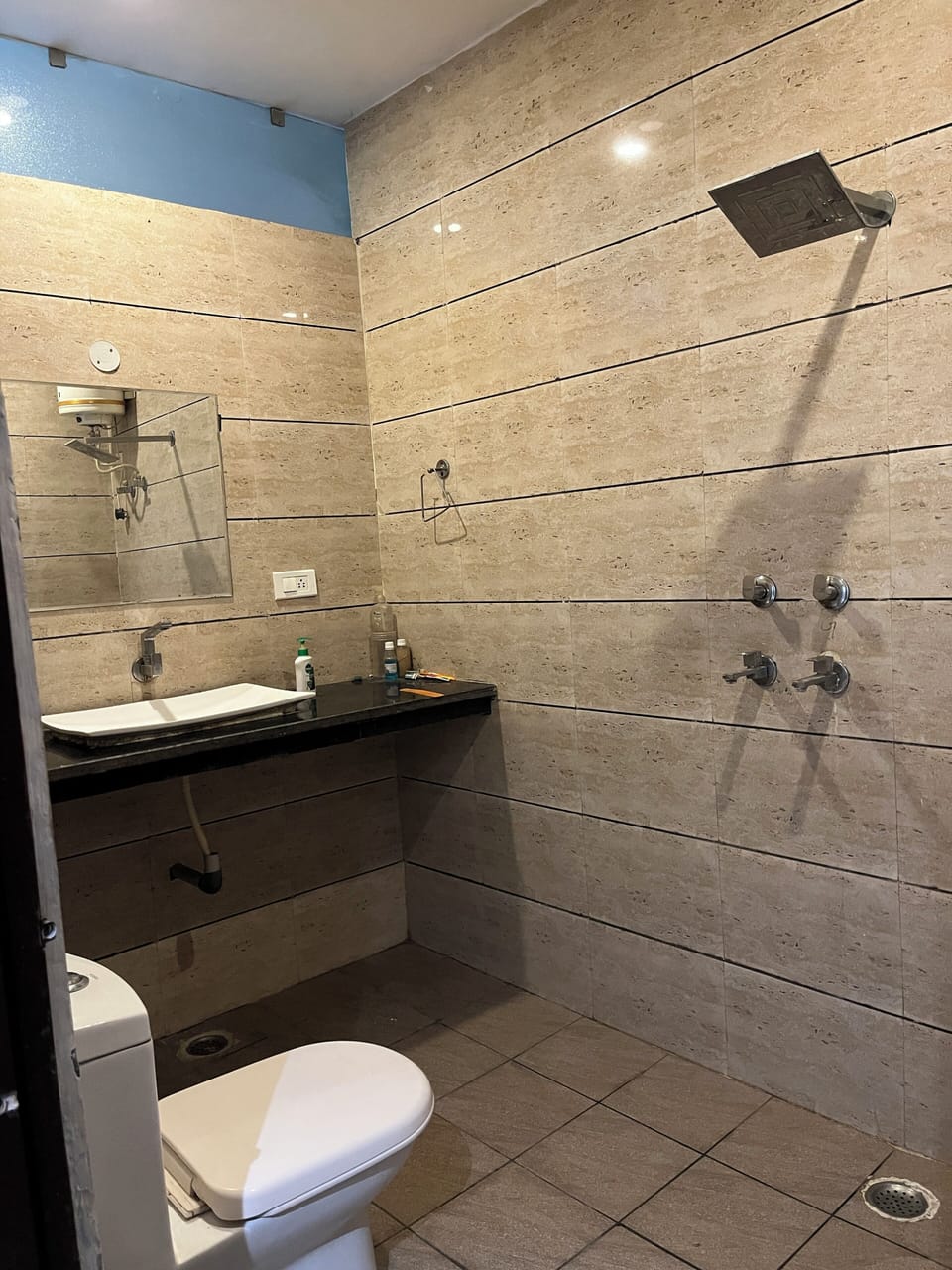 Deluxe Room | Bathroom | Shower, towels, soap, shampoo