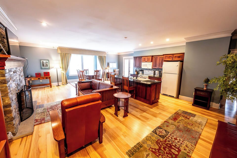 Stretch out together with open living, dining, and kitchen flow