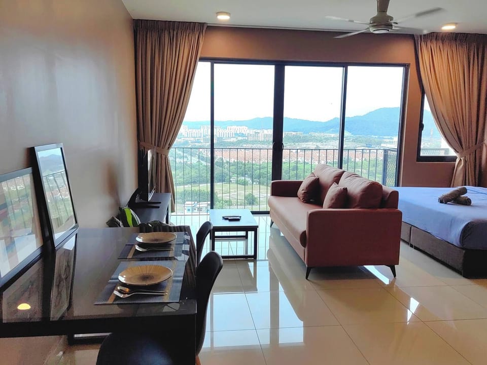 Studio, 1 Bedroom, Smoking, Garden View | Living room