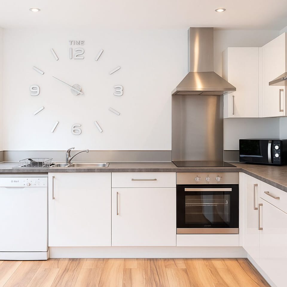 Comfort Apartment | Private kitchen | Electric kettle, eco-friendly cleaning products
