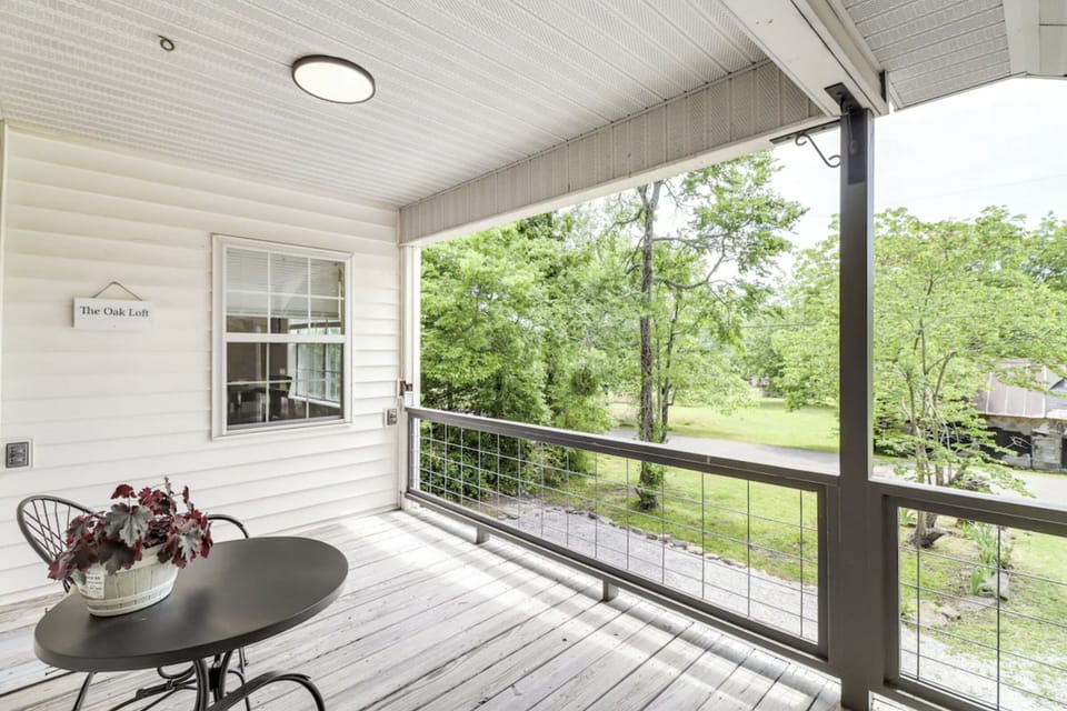 View from front porch/deck