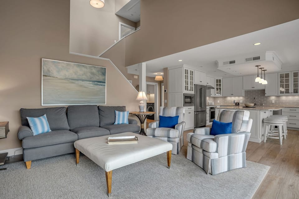 Villa, Multiple Beds, Patio, Golf View (191 Twin Oaks) | Living area | 42-inch flat-screen TV with digital channels