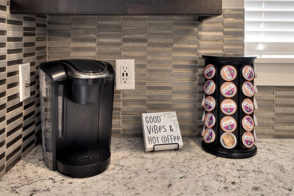 Very well-equipped kitchen. Complete with stove, microwave, dishwasher – and all the little extras that make a difference