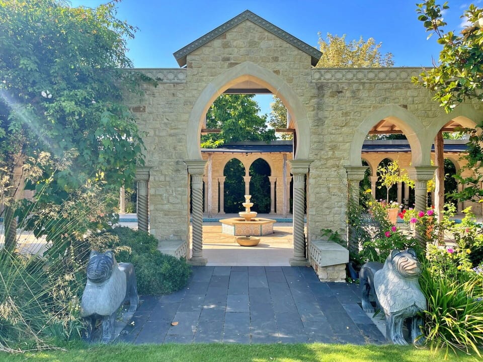 Arch, Column, Architecture, Garden, Hacienda, Arcade, Courtyard, Shade, Walkway, Landscaping