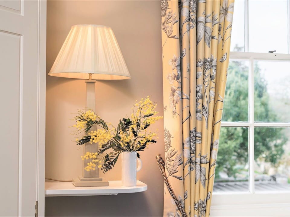 Furniture, Interior Design, Textile, Curtain, Window Treatment, Window Covering, Room, Picture Frame, Living Room, Chair