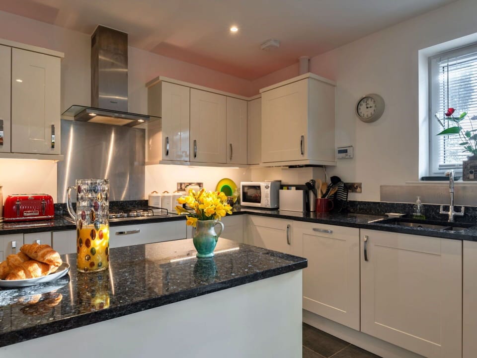 Kitchen, Countertop, Kitchen Appliance, Major Appliance, Interior Design, Cabinetry, Stove, Furniture, Kitchen Stove, Home Appliance
