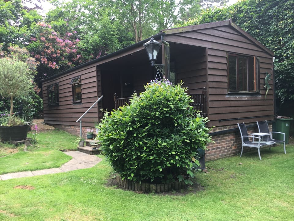 Cabin and the private garden