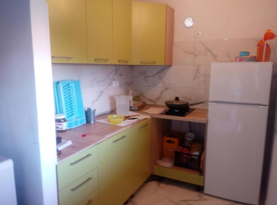 Apartment (Two Bedroom Apartment with Sea View) | Private kitchen | Fridge