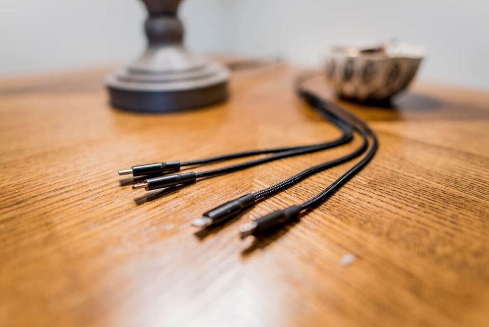 Multi-function charge cord.