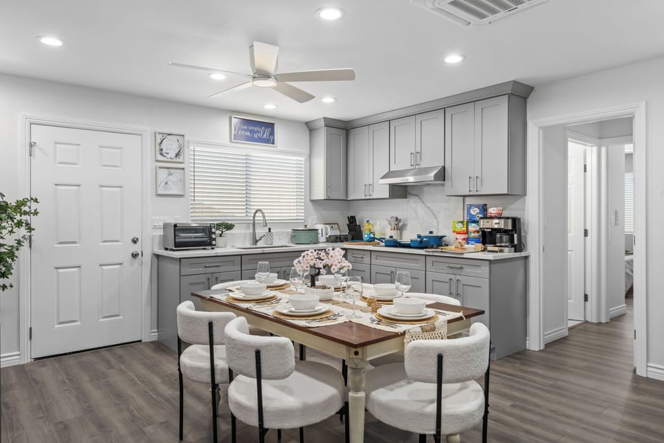 Comfortable dining area perfect for shared meals