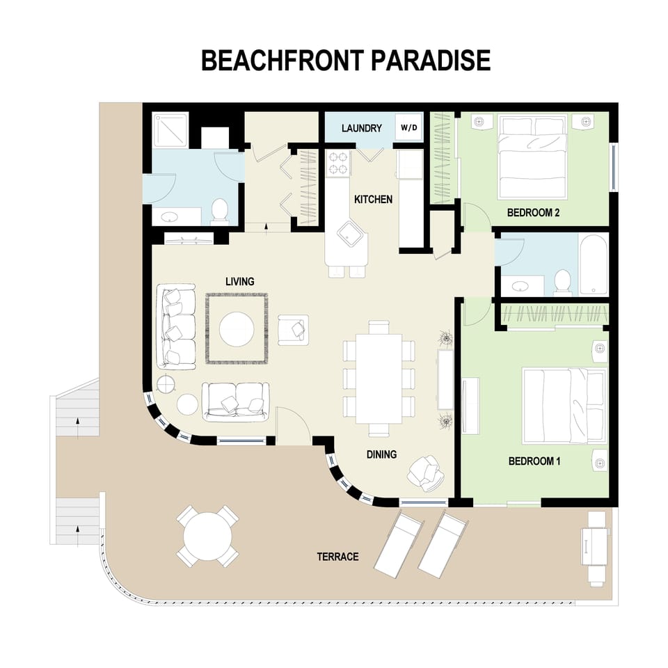 Lower unit floor plan